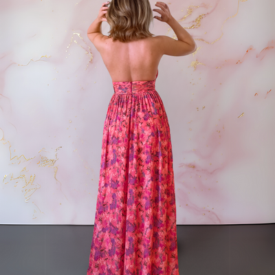 Vera | Elegant Maxi dress with floral print