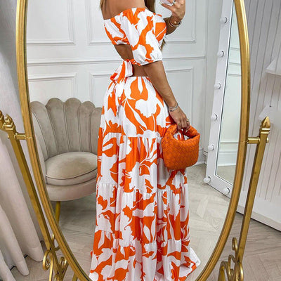 Lenora™ | Off-Shoulder Maxi Dress