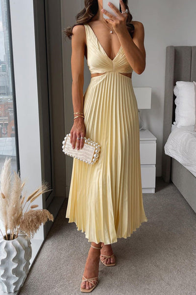 Kitty™ | Luxe Pleated Dress