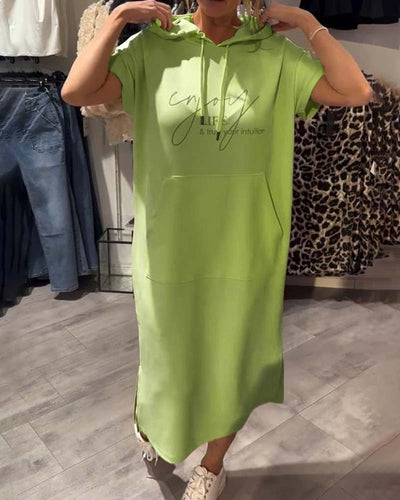 Ebba | Casual dress with hood and feminine fit