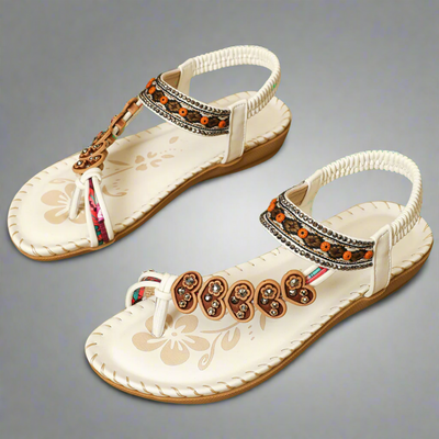 Lumen™ | Boho Chic Embellished Sandals