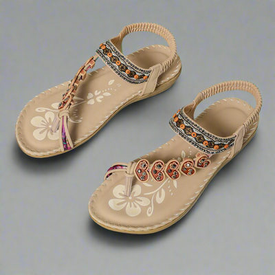 Lumen™ | Boho Chic Embellished Sandals