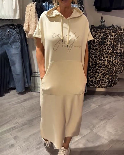 Ebba | Casual dress with hood and feminine fit