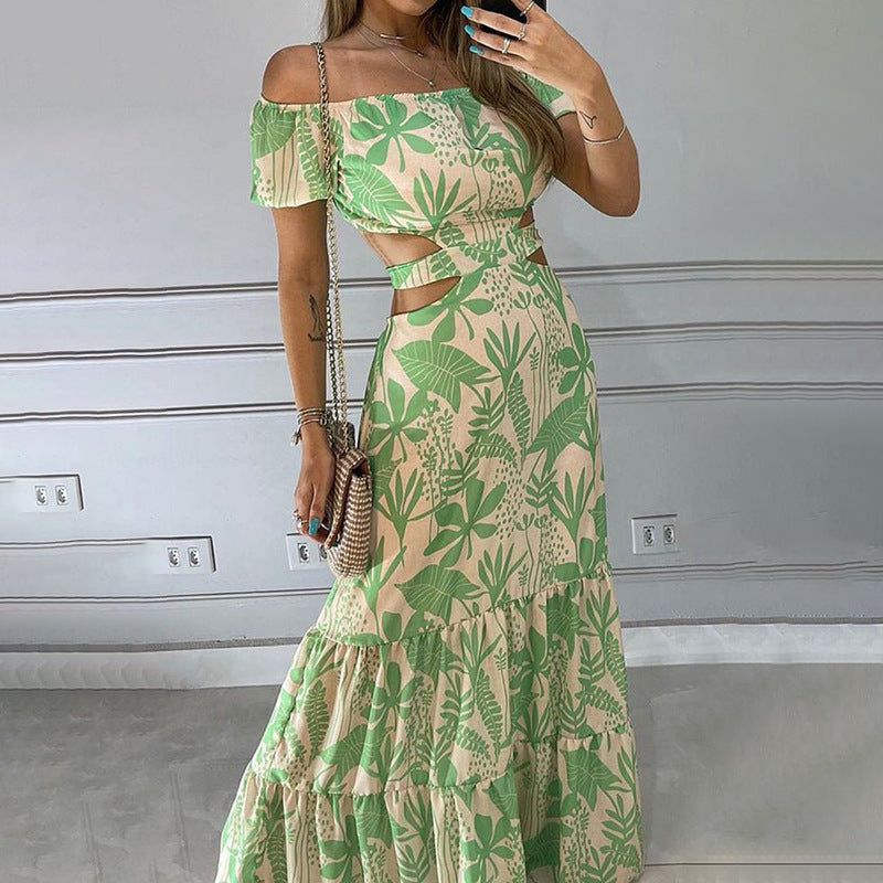 Lenora™ | Off-Shoulder Maxi Dress