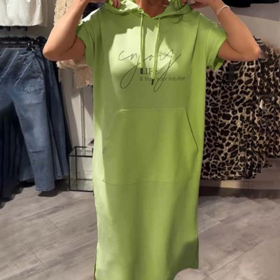 Ebba | Casual dress with hood and feminine fit