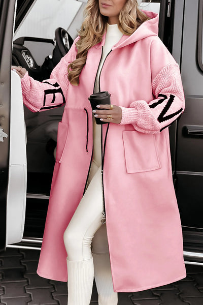 Leona™ | Hooded Patchwork Jacket