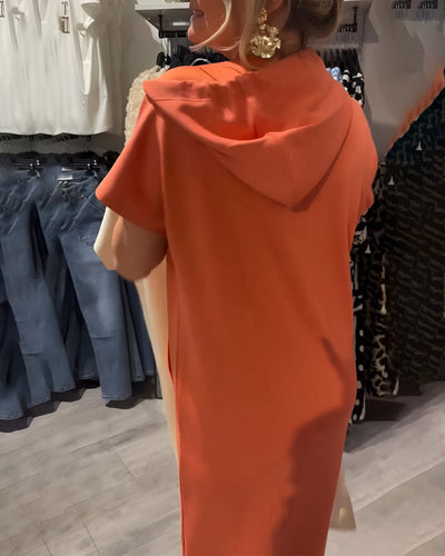 Ebba | Casual dress with hood and feminine fit