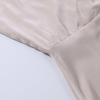Lottie™ | Strappy Cowl Neck Satin Midi Dress