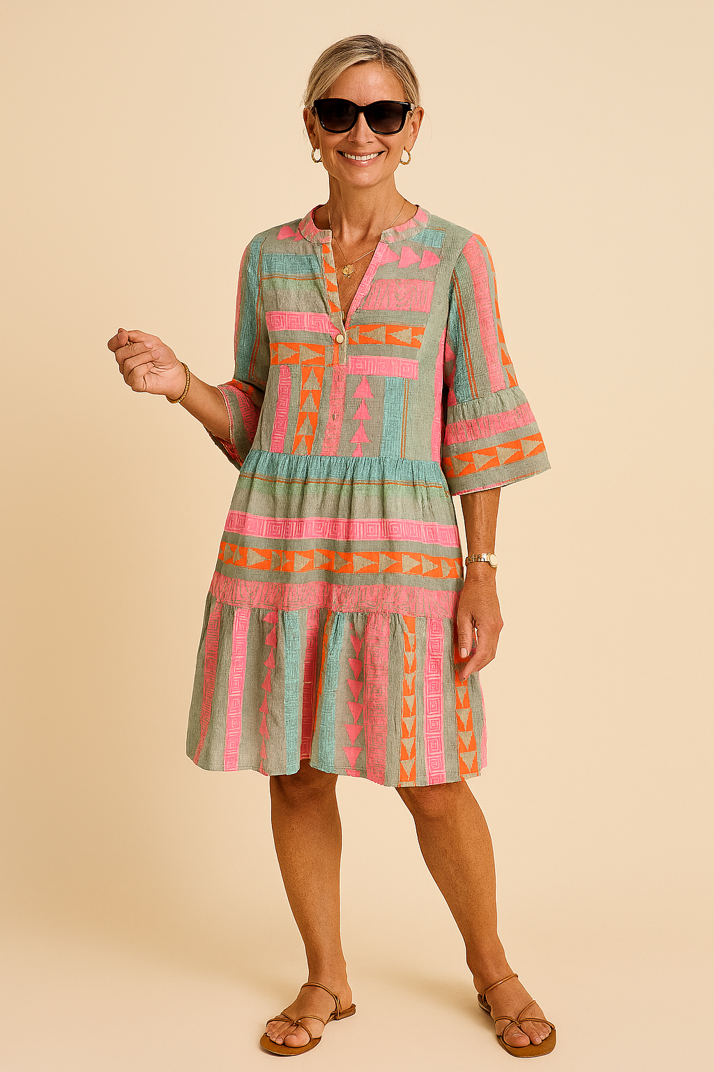 Julia™ | Boho Swing Dress