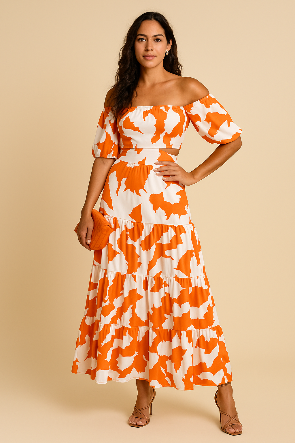 Lenora™ | Off-Shoulder Maxi Dress