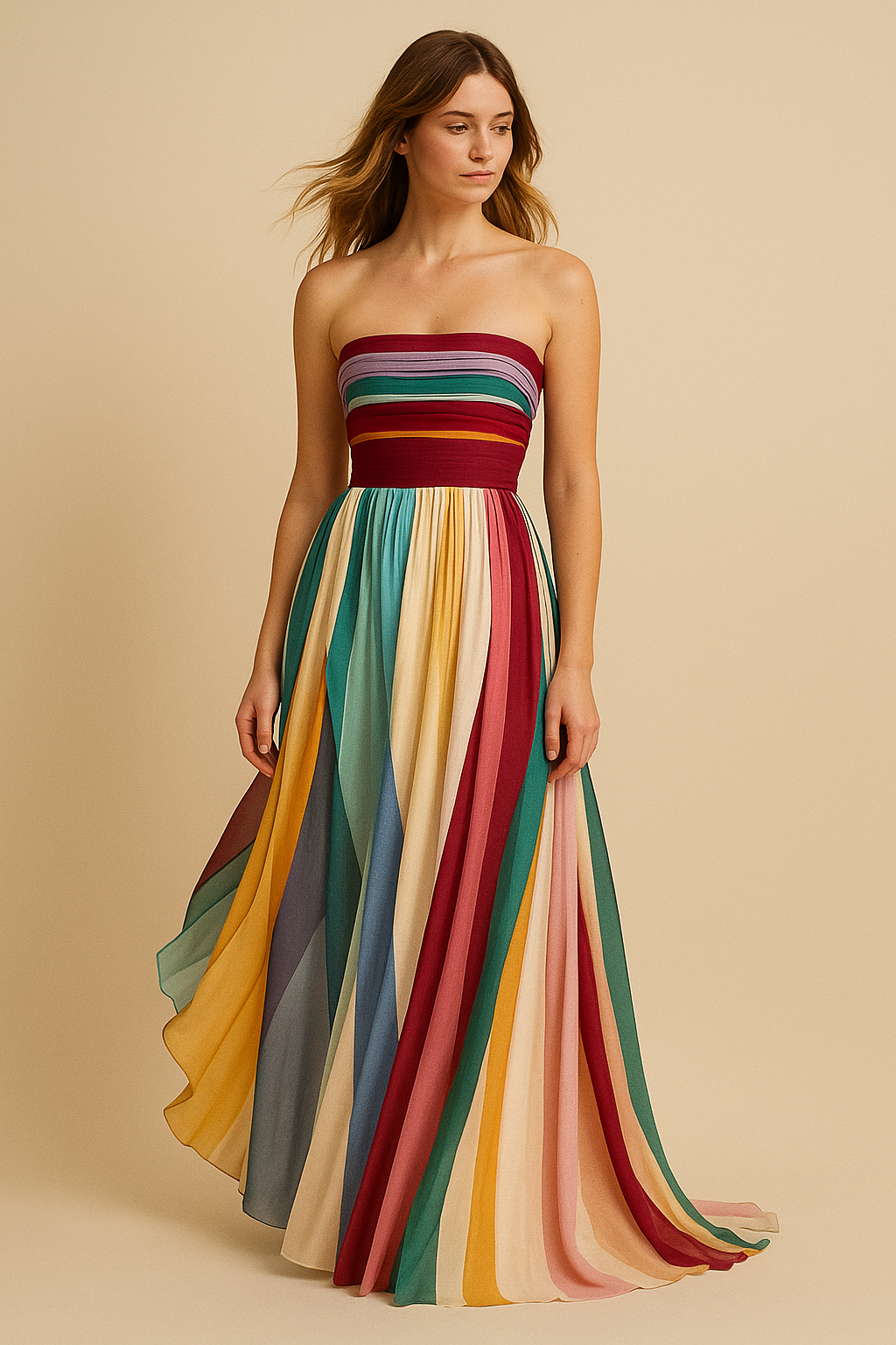 Giulia™ | Strapless Long Dress