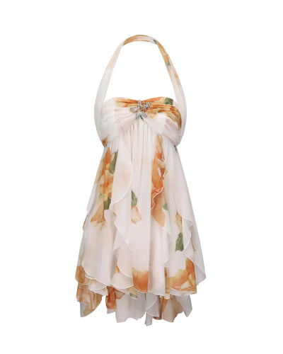 Arabella | Flower Mini Dress