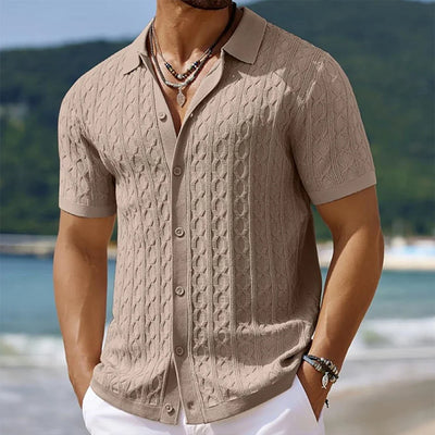 Talon Button-Down Knitted Shirt
