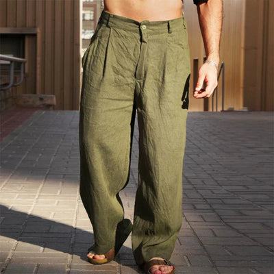 Dario Wide-leg casual trousers