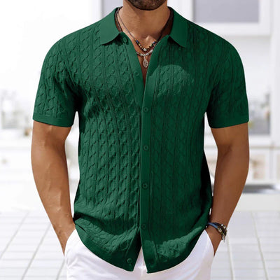 Talon Button-Down Knitted Shirt