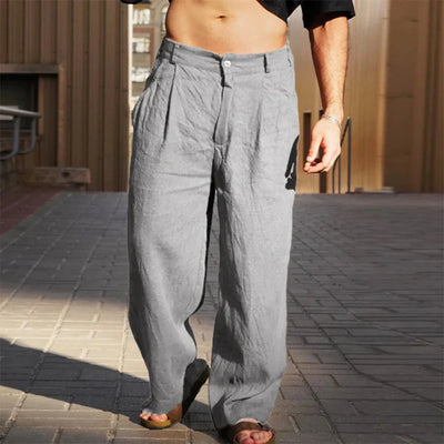 Dario Wide-leg casual trousers