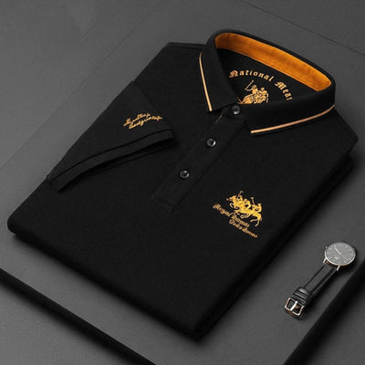 Elian™ | Embroidered Casual Polo Shirt