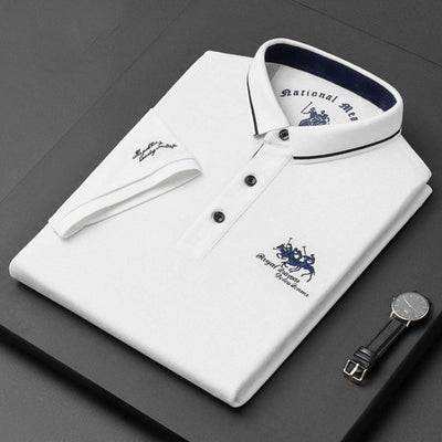 Elian™ | Embroidered Casual Polo Shirt