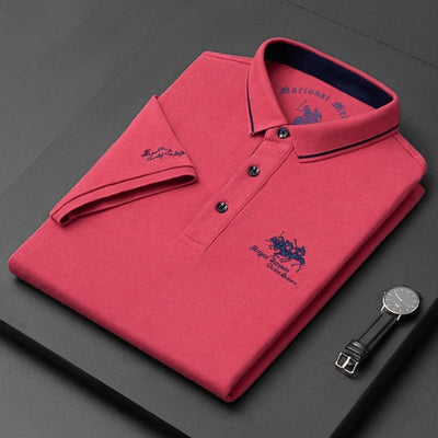 Elian™ | Embroidered Casual Polo Shirt