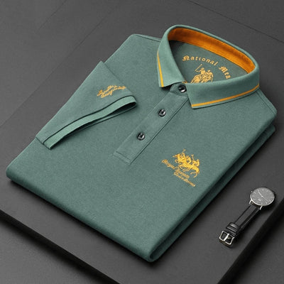 Elian™ | Embroidered Casual Polo Shirt