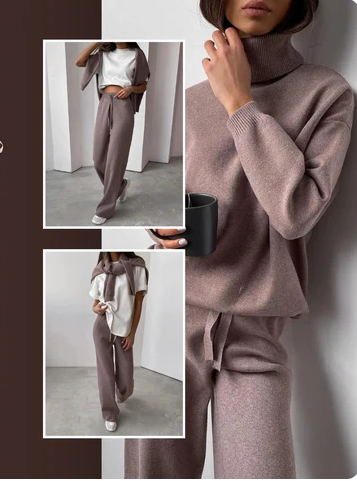 Ivy Luxe Turtleneck Set