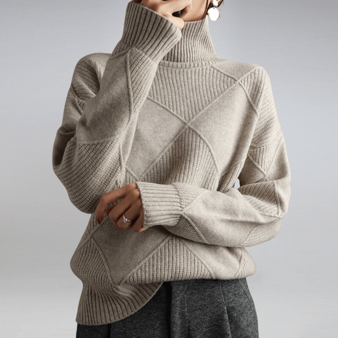 Joanne | Soft turtleneck sweater