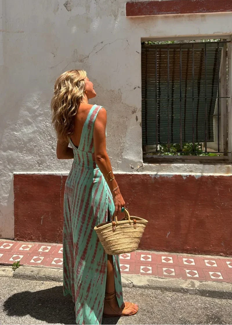 IBIZA | Tie-dye print dress