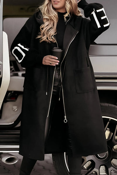 Leona™ | Hooded Patchwork Jacket