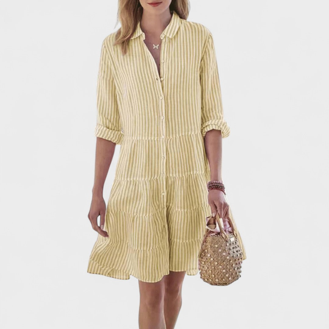 Laura | Striped Daily Dress