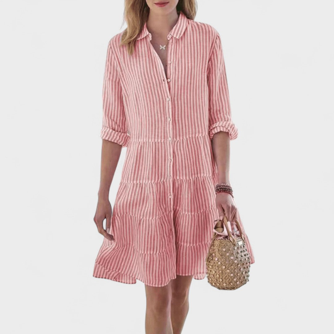Laura | Striped Daily Dress