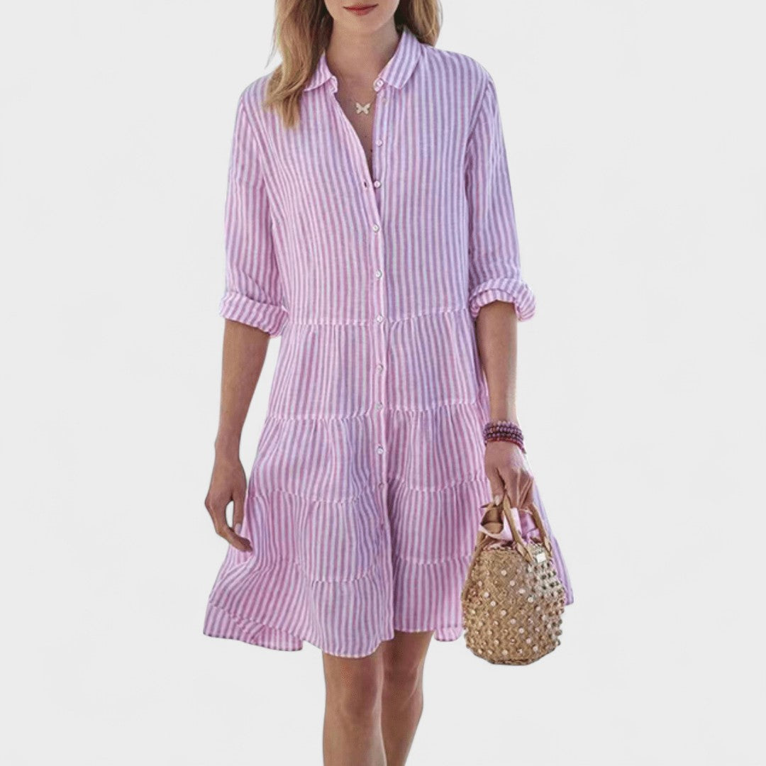 Laura | Striped Daily Dress