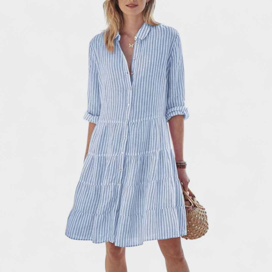 Laura | Striped Daily Dress