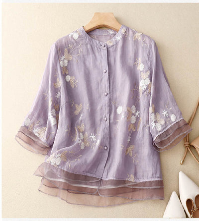 Tove Elegant Floral Blouse