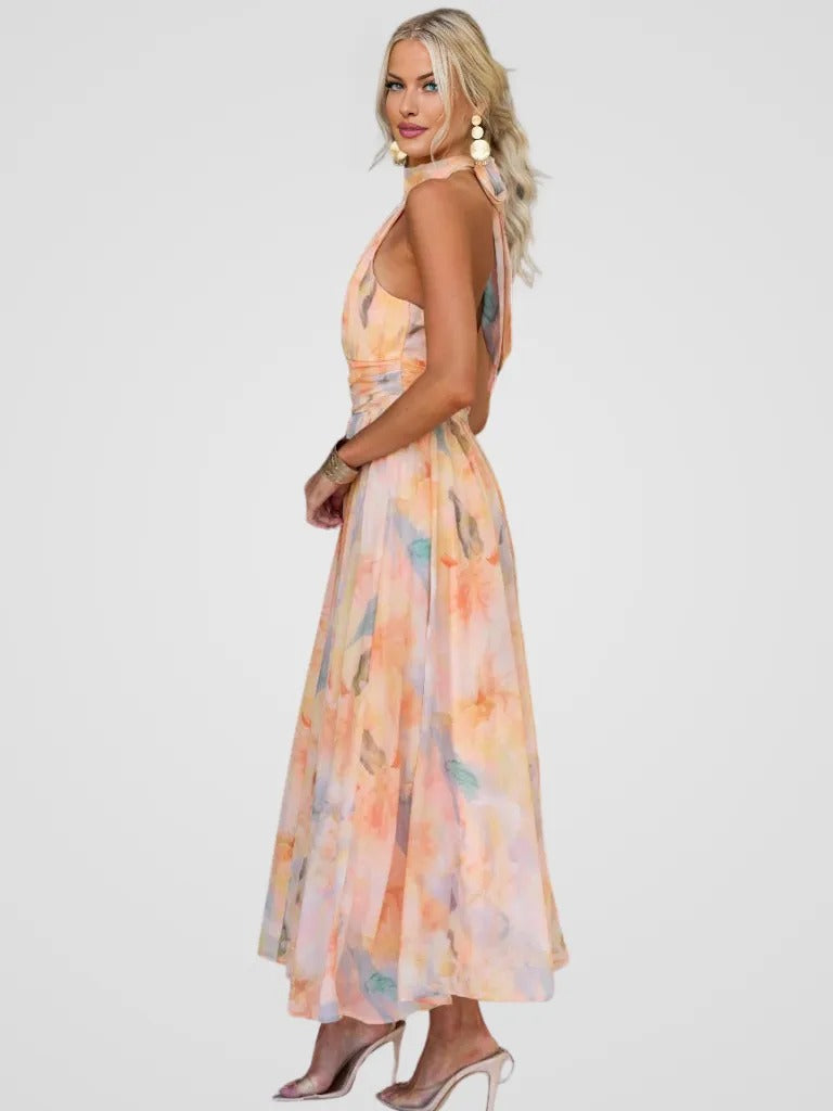 Lorene™ | Peach Dress