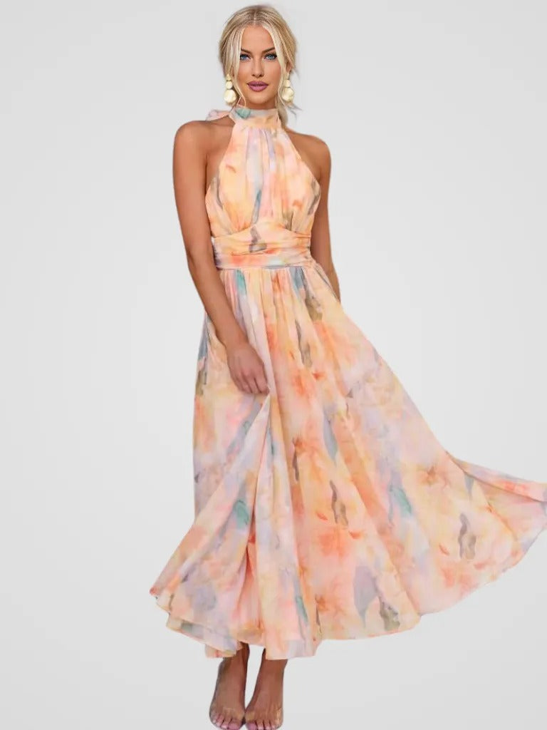 Lorene™ | Peach Dress