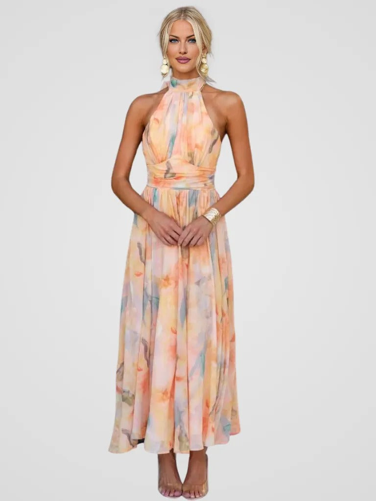 Lorene™ | Peach Dress